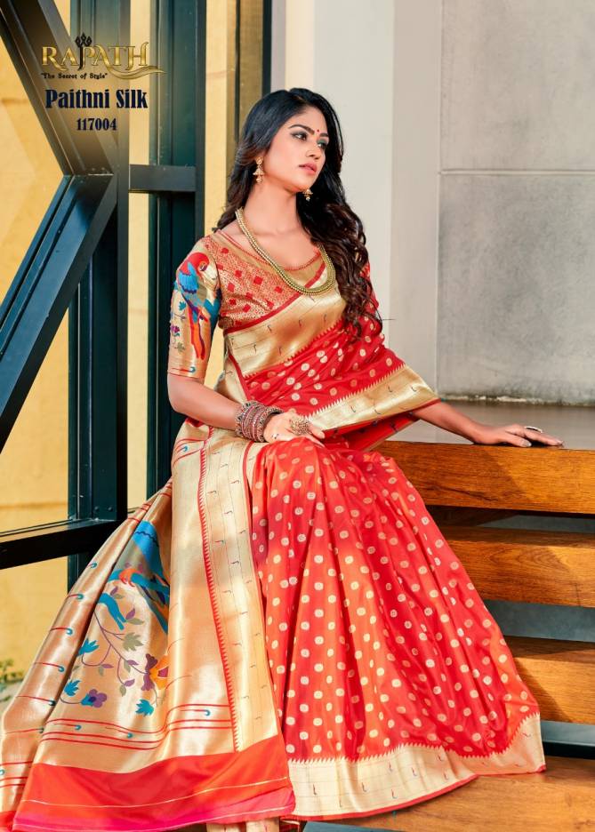 Rajpath Naysha Paithani Heavy Designer Wholesale Wedding Sarees Catalog